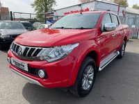 USED 2018 18 MITSUBISHI L200 2.4 DI-D 4WD WARRIOR DCB 178 BHP ONLY 2 FORMER KEEPERS FROM NEW+NO VAT+ULTRA LOW MILEAGE+FULL SERVICE HISTORY+NO VAT+READY TO DRIVE AWAY TODAY+FINANCE AND EXTENDED WARRANTY AVAILABLE ON THIS USED VEHICLE!!!!!