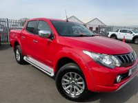 USED 2018 18 MITSUBISHI L200 2.4 DI-D 4WD WARRIOR DCB 178 BHP ONLY 2 FORMER KEEPERS FROM NEW+NO VAT+ULTRA LOW MILEAGE+FULL SERVICE HISTORY+NO VAT+READY TO DRIVE AWAY TODAY+FINANCE AND EXTENDED WARRANTY AVAILABLE ON THIS USED VEHICLE!!!!!