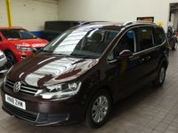 USED 2018 18 VOLKSWAGEN SHARAN 1.4 SE TSI BLUEMOTION TECHNOLOGY DSG 5d 148 BHP 7 SEATS CAZ ULEZ COMPLIANT FREE 12 MONTHS GOLD WARRANTY
