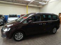 USED 2018 18 VOLKSWAGEN SHARAN 1.4 SE TSI BLUEMOTION TECHNOLOGY DSG 5d 148 BHP 7 SEATS CAZ ULEZ COMPLIANT FREE 12 MONTHS GOLD WARRANTY