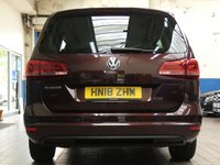 USED 2018 18 VOLKSWAGEN SHARAN 1.4 SE TSI BLUEMOTION TECHNOLOGY DSG 5d 148 BHP 7 SEATS CAZ ULEZ COMPLIANT FREE 12 MONTHS GOLD WARRANTY