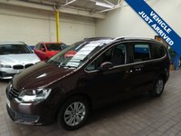 USED 2018 18 VOLKSWAGEN SHARAN 1.4 SE TSI BLUEMOTION TECHNOLOGY DSG 5d 148 BHP 7 SEATS CAZ ULEZ COMPLIANT FREE 12 MONTHS GOLD WARRANTY