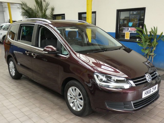 2018 18 Volkswagen Sharan 1.4 SE TSI BLUEMOTION TECHNOLOGY DSG 5d 148 BHP