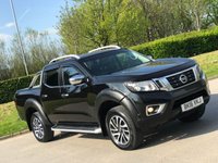 USED 2016 16 NISSAN NP300 NAVARA 2.3 DCI TEKNA 4X4 SHR DCB 190 BHP MASSIVE SPEC  LOW MILES , NO VAT