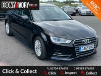 USED 2015 65 AUDI A3 1.6 TDI ULTRA SE TECHNIK 5d 109 BHP FANTASTIC EXAMPLE + COMPREHENSIVE AUDI SERVICE HISTORY + 1 YEAR MOT  + RAC WARRANTY