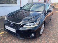 USED 2013 13 LEXUS CT 1.8 200H LUXURY 5d 136 BHP 2 FORMER KEEPERS FROM NEW+SERVICE HISTORY+HYBRID PETROL ELECTRIC VEHICLE+LOW ROAD TAX+LOW COST MOTORING+READY TO DRIVE AWAY TODAY+STUNNING EXAMPLE+MEGA SPEC+FINANCE AND EXTENDED WARRANTY AVAILABLE ON THIS USED VEHICLE!!!