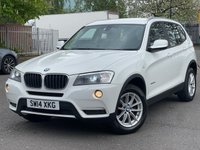 USED 2014 14 BMW X3 2.0 XDRIVE20D SE 5d 181 BHP 