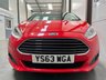USED 2014 63 FORD FIESTA 1.2 ZETEC 3d 81 BHP &pound;30Tax,Low Mileage