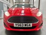 USED 2014 63 FORD FIESTA 1.2 ZETEC 3d 81 BHP &pound;30Tax,Low Mileage