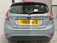 USED 2009 59 FORD FIESTA 1.4 TITANIUM 5d 96 BHP Avalon Blue,Cruise,Bluetooth