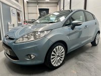 USED 2009 59 FORD FIESTA 1.4 TITANIUM 5d 96 BHP Avalon Blue,Cruise,Bluetooth