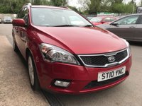 USED 2010 10 KIA CEED 1.6 3 SW 5d 125 BHP CLIMATE~PARK SENSORS~CRUISE~CD/USB