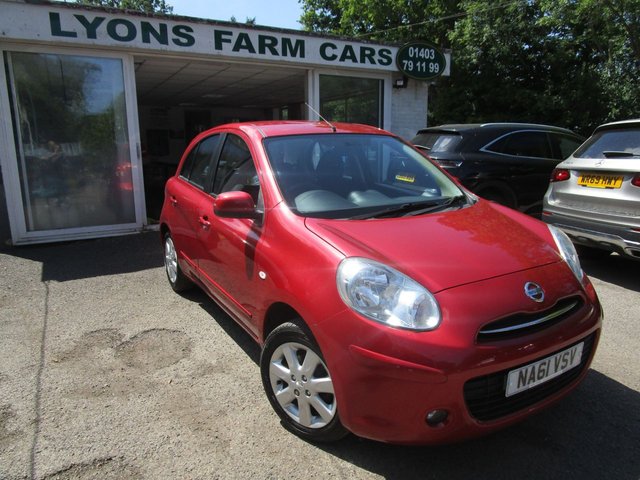 2011 61 Nissan Micra 1.2 ACENTA 5d 79 BHP