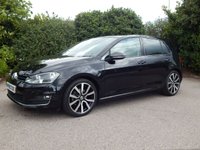 USED 2016 16 VOLKSWAGEN GOLF 2.0 GT TDI BLUEMOTION TECHNOLOGY DSG 5d 148 BHP 18in Diamond Cut-F/S/H-SATNAV