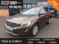 USED 2014 14 VOLVO XC60 2.4 D5 SE LUX NAV AWD 5d 212 BHP FANTASTIC EXAMPLE+MASSIVE FACTORY SPECIFICATION+JUST HAD MAJOR SERVICE