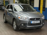 USED 2011 11 MITSUBISHI ASX 1.8 DI-D 3 5d 147 BHP 2 Lady Owners Since New. Very good condition. Cruise Control, Bluetooth, Push Start, Start Stop.