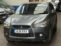 USED 2011 11 MITSUBISHI ASX 1.8 DI-D 3 5d 147 BHP 2 Lady Owners Since New. Very good condition. Cruise Control, Bluetooth, Push Start, Start Stop.