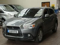 USED 2011 11 MITSUBISHI ASX 1.8 DI-D 3 5d 147 BHP 2 Lady Owners Since New. Very good condition. Cruise Control, Bluetooth, Push Start, Start Stop.