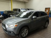 USED 2011 11 MITSUBISHI ASX 1.8 DI-D 3 5d 147 BHP 2 Lady Owners Since New. Very good condition. Cruise Control, Bluetooth, Push Start, Start Stop.