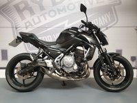 USED 2017 17 KAWASAKI Z650 ABS, HHF  WITH AKRAPOVIC EXHAUST