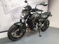 USED 2017 17 KAWASAKI Z650 ABS, HHF  WITH AKRAPOVIC EXHAUST