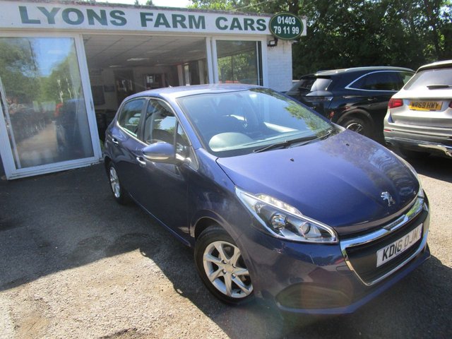 2016 16 Peugeot 208 1.2 ACTIVE 5d 82 BHP