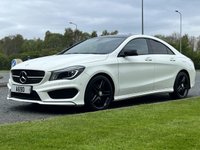 USED 2014 64 MERCEDES-BENZ CLA 2.1 CLA220 CDI AMG SPORT 4d 170 BHP Panoramic Glass Roof Sat Nav