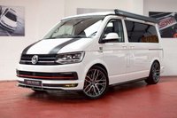 USED 2017 67 VOLKSWAGEN TRANSPORTER T32 TDI KOMBI HIGHLINE 4 MOTION T6 HIGHLINE CONVERSION TWIN ELECTRIC DOORS/ MEGA SPEC