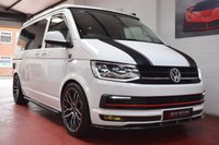 USED 2017 67 VOLKSWAGEN TRANSPORTER T32 TDI KOMBI HIGHLINE 4 MOTION T6 HIGHLINE CONVERSION TWIN ELECTRIC DOORS/ MEGA SPEC