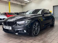 USED 2017 67 BMW 4 SERIES 3.0 440I M SPORT 2d 322 BHP SAT NAV LEATHER HEATED SEATS 2 OWNERS SERVICE HISTORY