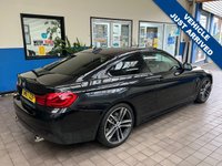 USED 2017 67 BMW 4 SERIES 3.0 440I M SPORT 2d 322 BHP SAT NAV LEATHER HEATED SEATS 2 OWNERS SERVICE HISTORY