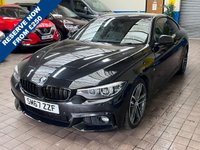 USED 2017 67 BMW 4 SERIES 3.0 440I M SPORT 2d 322 BHP SAT NAV LEATHER HEATED SEATS 2 OWNERS SERVICE HISTORY