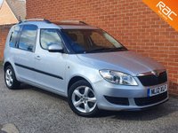 USED 2012 12 SKODA ROOMSTER 1.6 SE PLUS TDI CR 5d 103 BHP VERY LOW MILES - RAC WARRANTY - LONG MOT