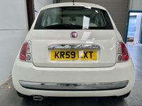 USED 2009 59 FIAT 500 1.2 LOUNGE 3d 69 BHP &pound;30 Tax,65MPG,Bluetooth