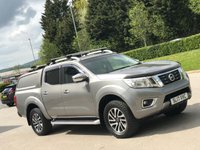 USED 2017 17 NISSAN NAVARA 2.3 DCI TEKNA 4X4 SHR DCB 190 BHP ** NO VAT * CANOPY + SAT NAV