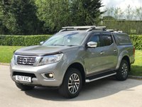 USED 2017 17 NISSAN NAVARA 2.3 DCI TEKNA 4X4 SHR DCB 190 BHP ** NO VAT * CANOPY + SAT NAV
