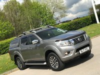USED 2017 17 NISSAN NAVARA 2.3 DCI TEKNA 4X4 SHR DCB 190 BHP ** NO VAT * CANOPY + SAT NAV