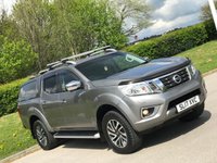 USED 2017 17 NISSAN NAVARA 2.3 DCI TEKNA 4X4 SHR DCB 190 BHP ** NO VAT * CANOPY + SAT NAV