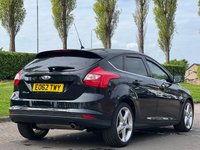 USED 2012 62 FORD FOCUS 2.0 TITANIUM X TDCI 5d 161 BHP BLUETOOTH +  AUX +  USB +  DAB RADIO +  PARKING AID +  PRIVACY GLASS +  HALF LEATHER TRIM +  FRONT HEATED SEATS +  ELECTRIC SEATS +  DUAL ZONE CLIMATE CONTROL +  DAY TIME RUNNING LIGHTS +  KEYLESS START +  18 INCH ALLOY WHEELS +  CRUISE CONTROL +  SPARE WHEEL +  HEATED WIND SCREEN +  TRACTION CONTROL +  HILL START ASSIST