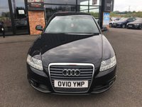 USED 2010 10 AUDI A6 2.0 TDI S LINE SPECIAL EDITION 4d 168 BHP FANTASTIC EXAMPLE + COMPREHENSIVE SERVICE HISTORY + JUST HAD MAJOR SERVICE