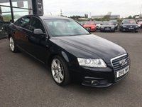 USED 2010 10 AUDI A6 2.0 TDI S LINE SPECIAL EDITION 4d 168 BHP FANTASTIC EXAMPLE + COMPREHENSIVE SERVICE HISTORY + JUST HAD MAJOR SERVICE