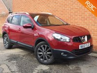 USED 2012 12 NISSAN QASHQAI+2 1.5 TEKNA PLUS 2 DCI 360 CAMERA - NAV - LEATHER 7 SEATS - FULL HEATED LEATHER - PAN ROOF - SAT NAV