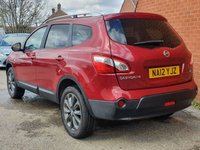 USED 2012 12 NISSAN QASHQAI+2 1.5 TEKNA PLUS 2 DCI 360 CAMERA - NAV - LEATHER 7 SEATS - FULL HEATED LEATHER - PAN ROOF - SAT NAV