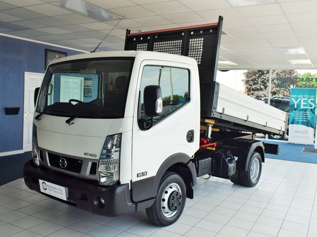 2019 19 Nissan Nt400 Cabstar 3.0 DCI 35.13 TIPPER 129 BHP TWIN WHEEL EURO 6 ONLY 14,000 MILES 