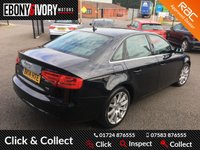USED 2014 14 AUDI A4 2.0 TDI SE TECHNIK 4d 148 BHP JUST HAD MAJOR SERVICE + 1 YEAR MOT + VERY NICE EXAMPLE