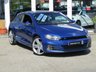 USED 2015 15 VOLKSWAGEN SCIROCCO 2.0 R LINE TDI BLUEMOTION TECHNOLOGY 2d 182 BHP Finished in RISING BLUE MET with Full Heated Black Leather Sports Trim. This Scirocco certainly stands out thanks to the distinctive looks and aggressive front end but it&rsquo;s the handling which really impresses. Not to be missed. Features include, Sat Nav, &pound;30 Road tax, Heated Leather Sports Trim, DAB Radio, 19" Alloys, B/Tooth, Tinted windows and much more. Serviced at 13187 miles, 33613 miles, and recently at 39215 miles. New Cam Belt and Water Pump. MOT Due 10/2/2023.
