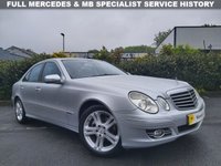 USED 2006 56 MERCEDES-BENZ E-CLASS E320 CDI AVANTGARDE 3.0 V6 4d 222 BHP MERCEDES SPECIALIST