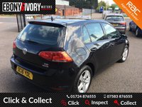 USED 2016 16 VOLKSWAGEN GOLF 1.6 MATCH EDITION TDI BMT 5d 109 BHP + SATNAV FANTASTIC EXAMPLE + COMPREHENSIVE SERVICE HISTORY + JUST HAD MAJOR SERVICE