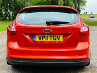USED 2011 11 FORD FOCUS 1.6 ZETEC 5d 124 BHP 12m MOT / 4 NEW TYRES / FSH!