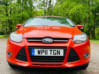 USED 2011 11 FORD FOCUS 1.6 ZETEC 5d 124 BHP 12m MOT / 4 NEW TYRES / FSH!